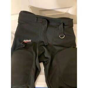 Schutt Adult Integrated‎ Men’s Sz XL Black Polyester Football Pants with Pads